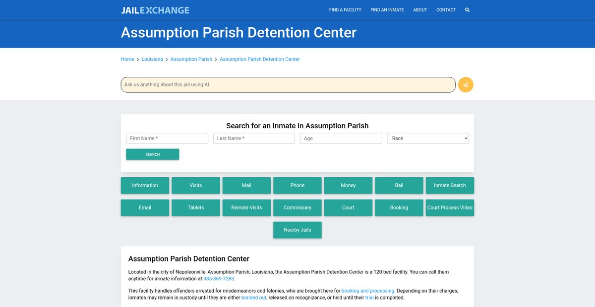 Preview of jailexchange.com