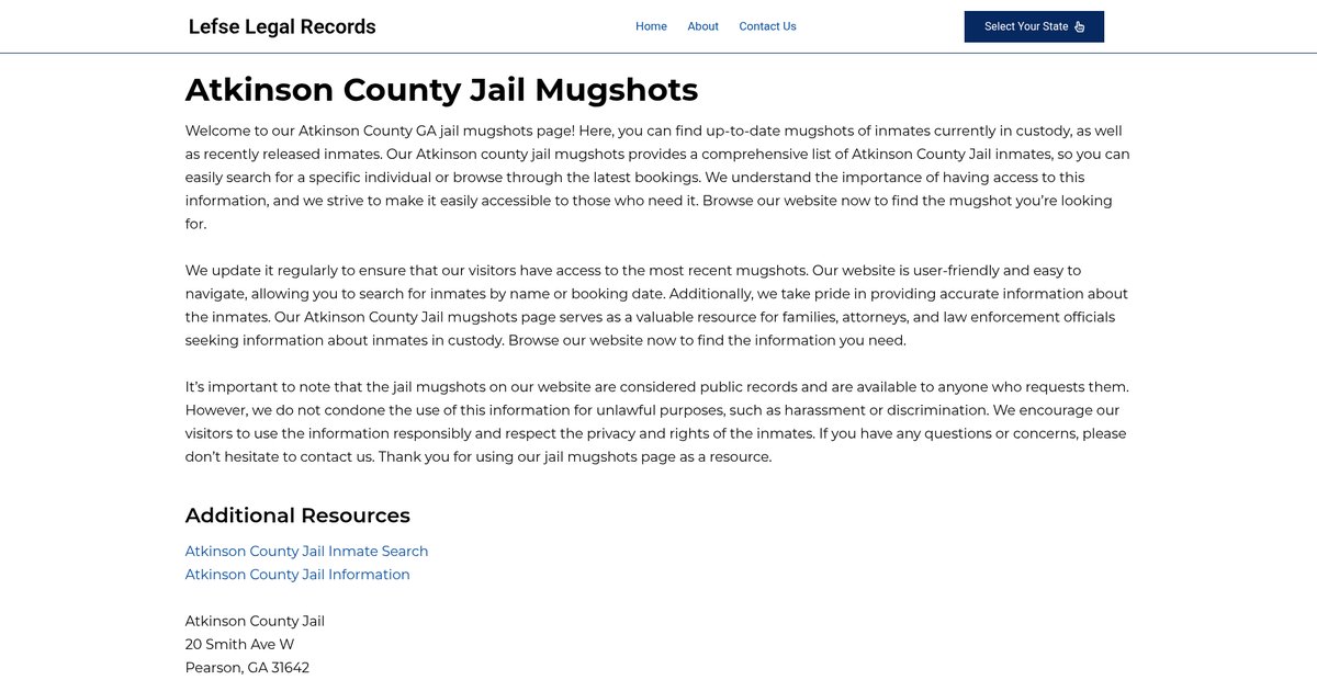 Preview of lefserecords.com