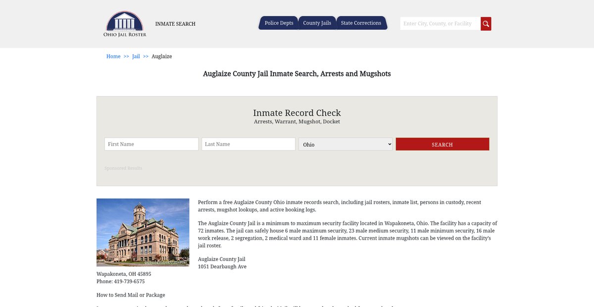 Preview of ohiojailroster.com