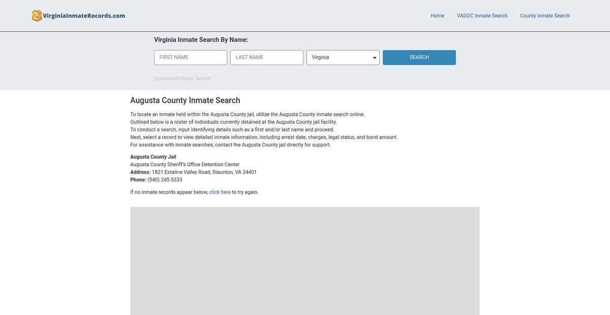 Preview of virginiainmaterecords.com