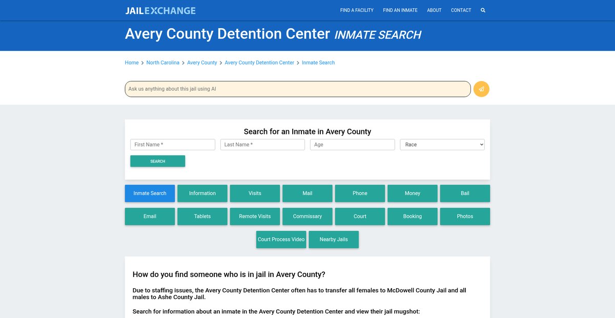 Preview of jailexchange.com