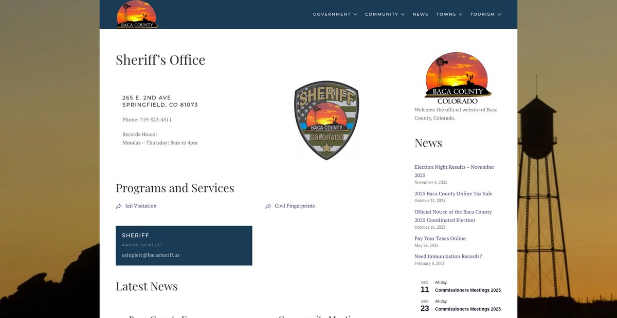 Preview of bacacountyco.gov