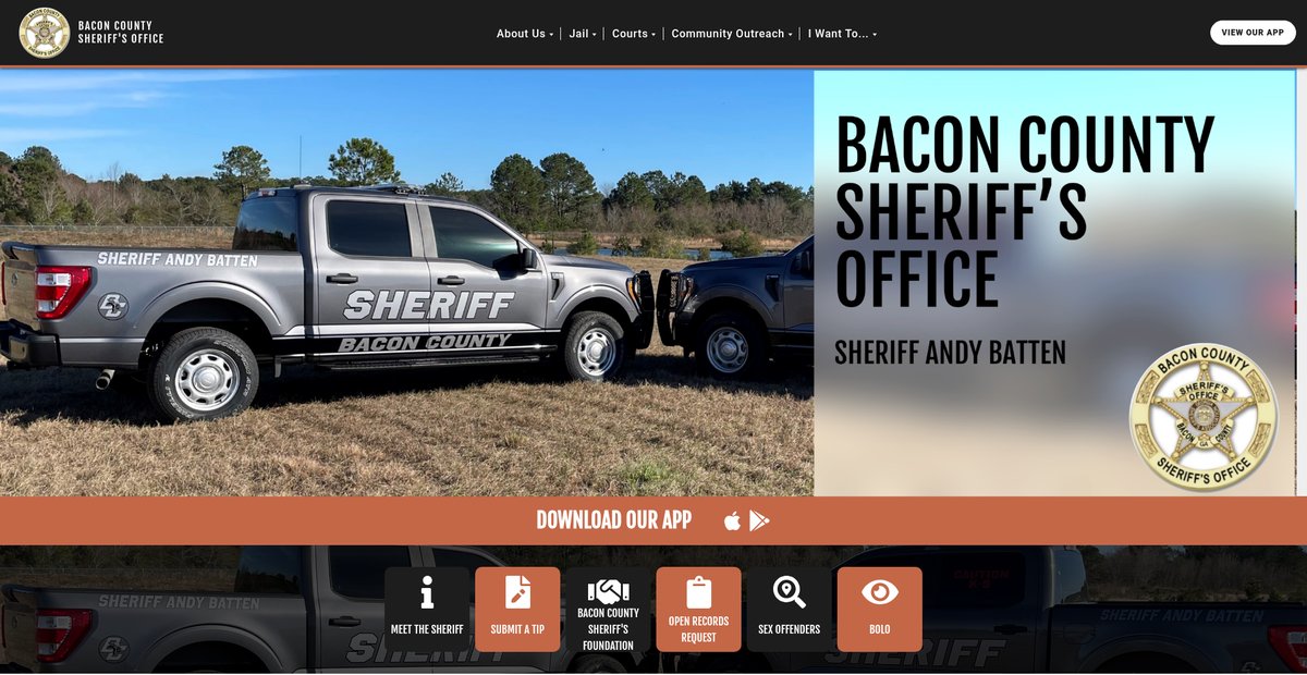 Preview of baconcountyso.com