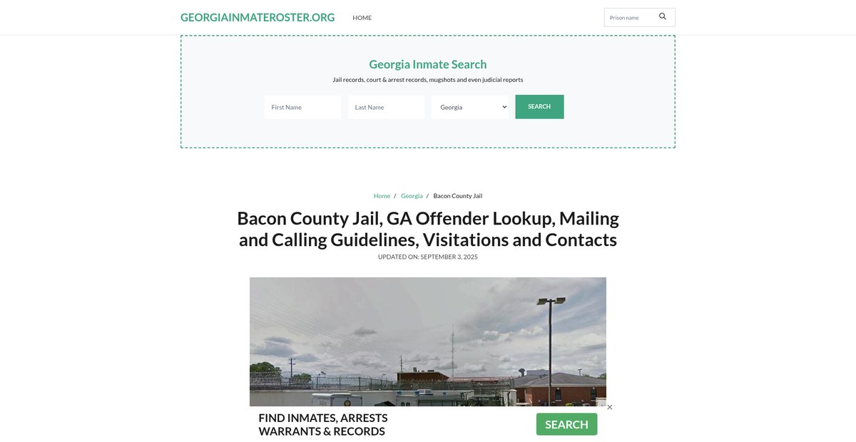 Preview of georgiainmateroster.org