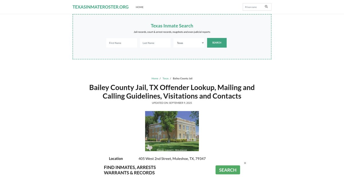Preview of texasinmateroster.org