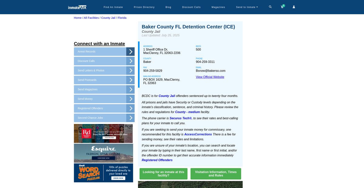 Preview of inmateaid.com