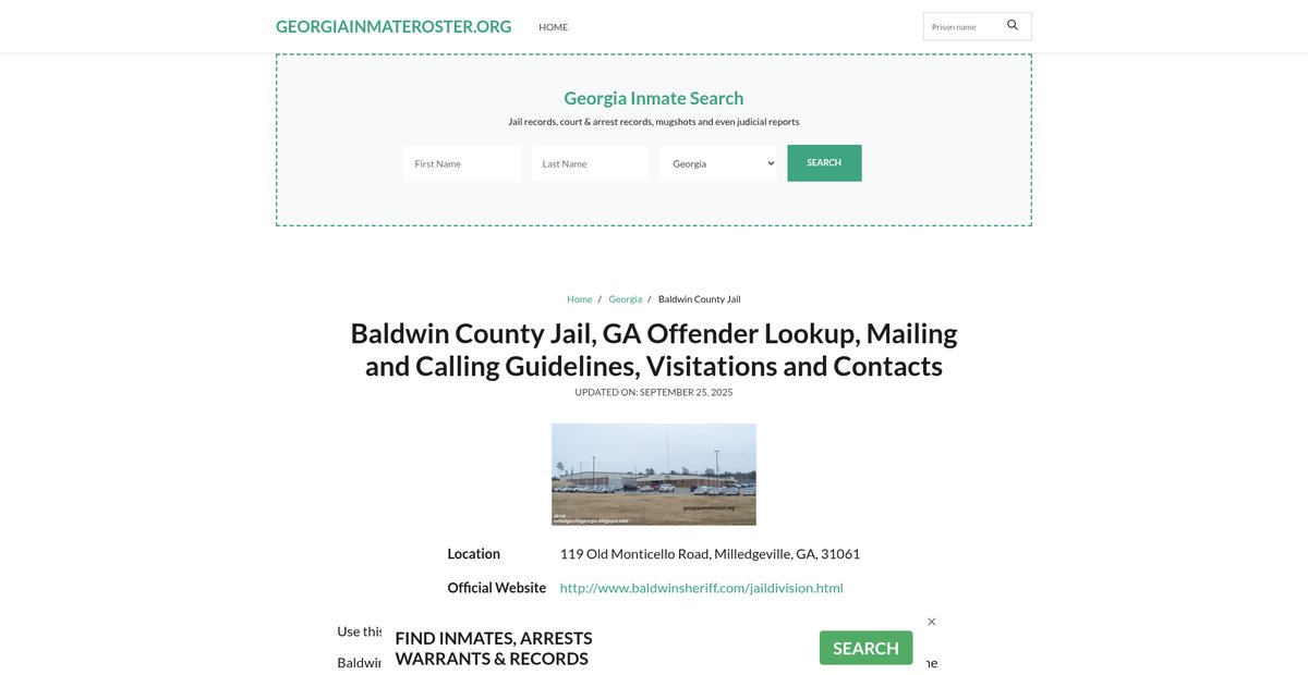 Preview of georgiainmateroster.org