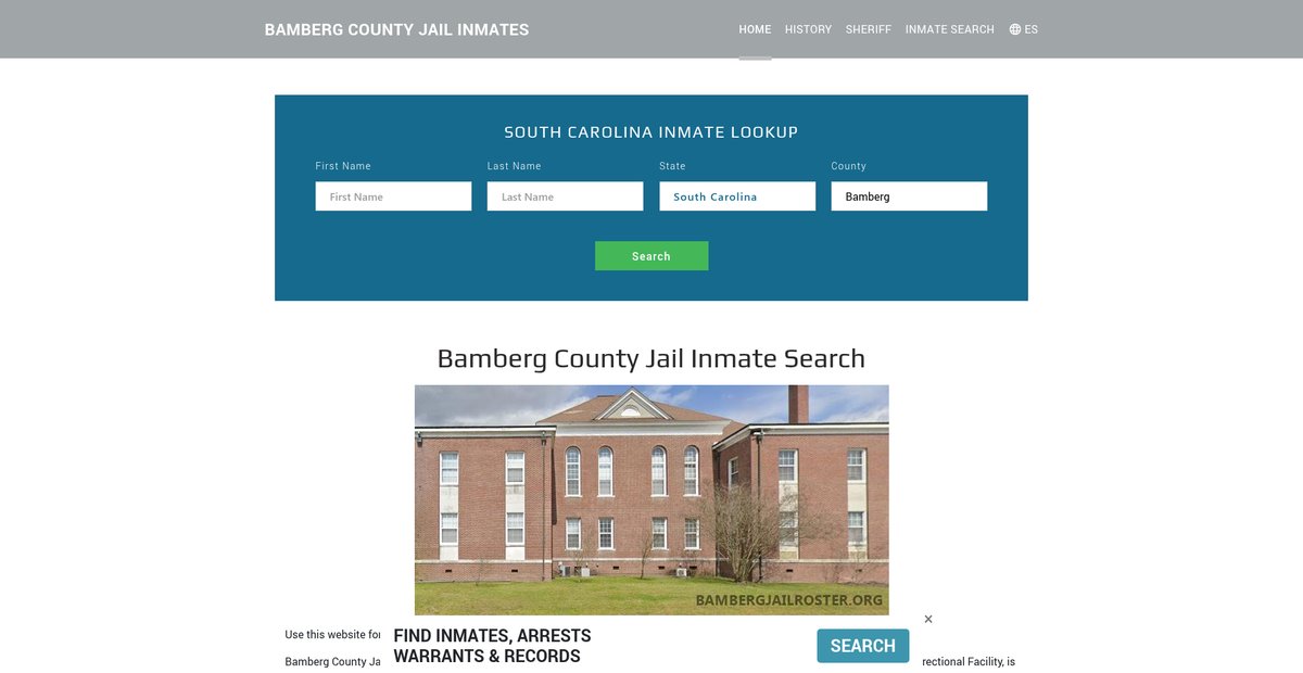 Preview of bambergjailroster.org