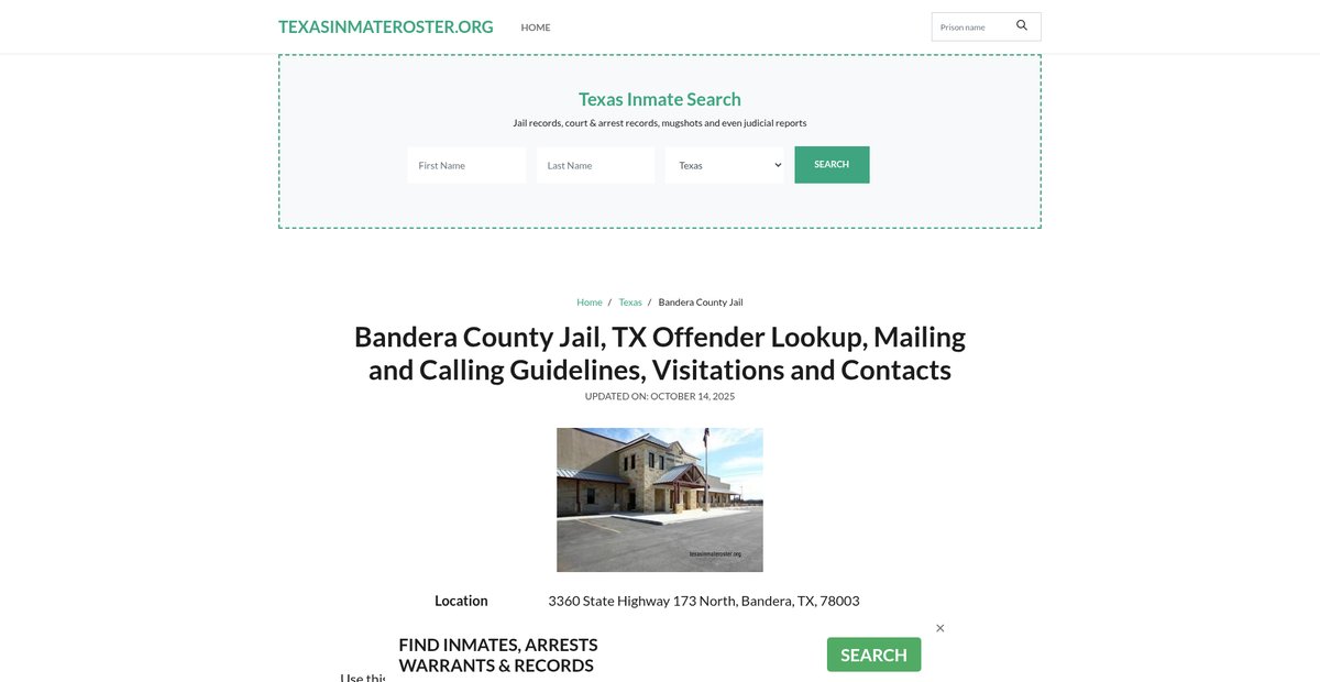 Preview of texasinmateroster.org