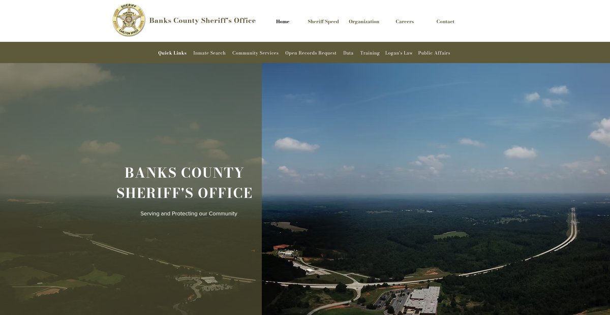 Preview of bankscountysheriff.org