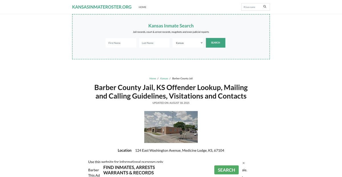 Preview of kansasinmateroster.org