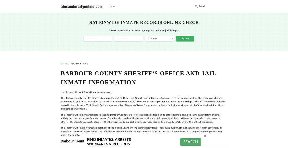 Preview of alexandercityonline.com