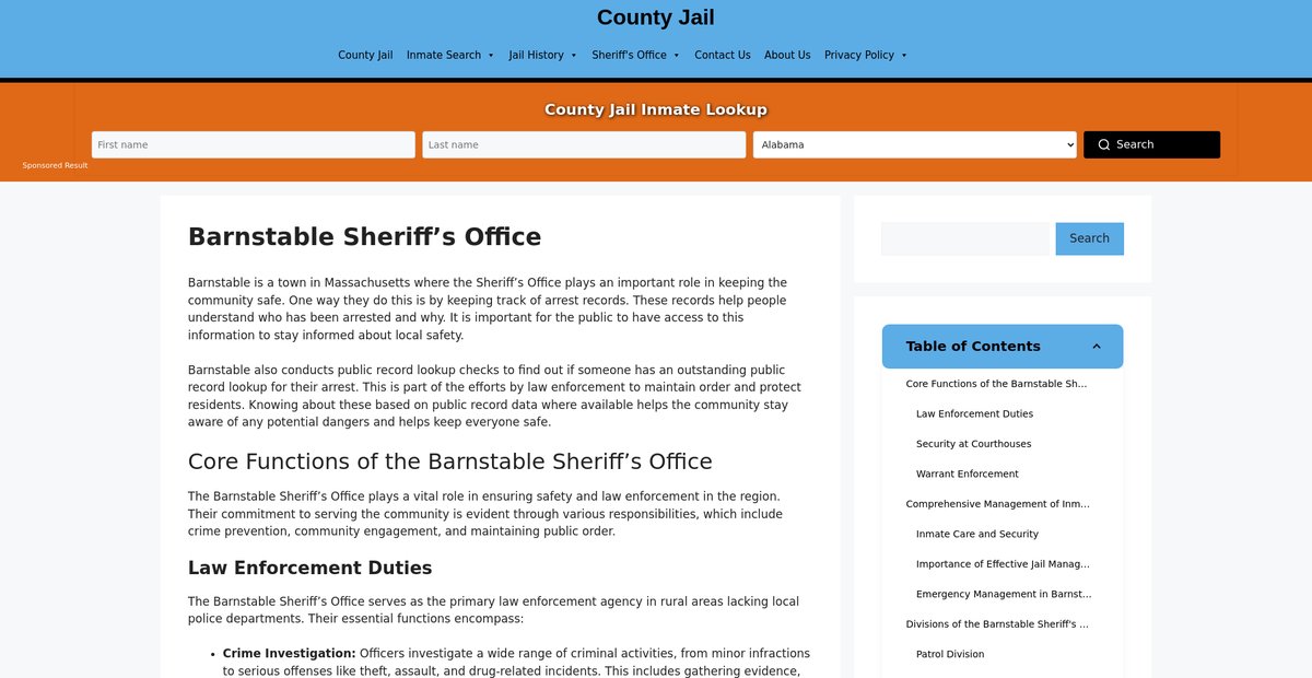 Preview of barnstable-sheriff-arrest-warrants.countyjail.org