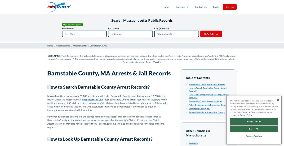 Preview of infotracer.com