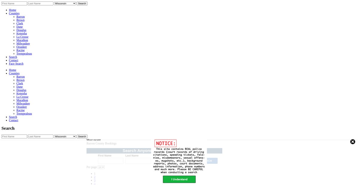 Preview of wisconsin.arrests.org