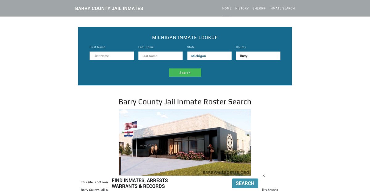 Preview of barryjailroster.org