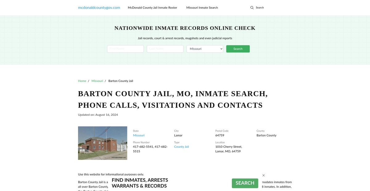 Preview of mcdonaldcountygov.com