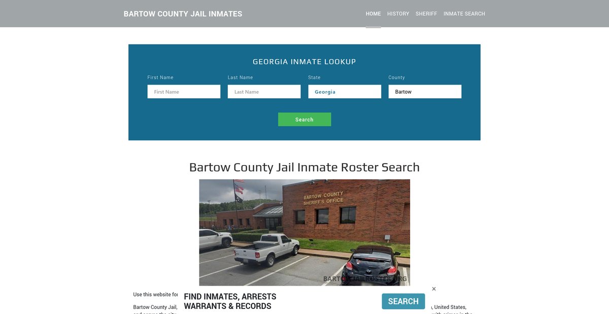 Preview of bartowjailroster.org