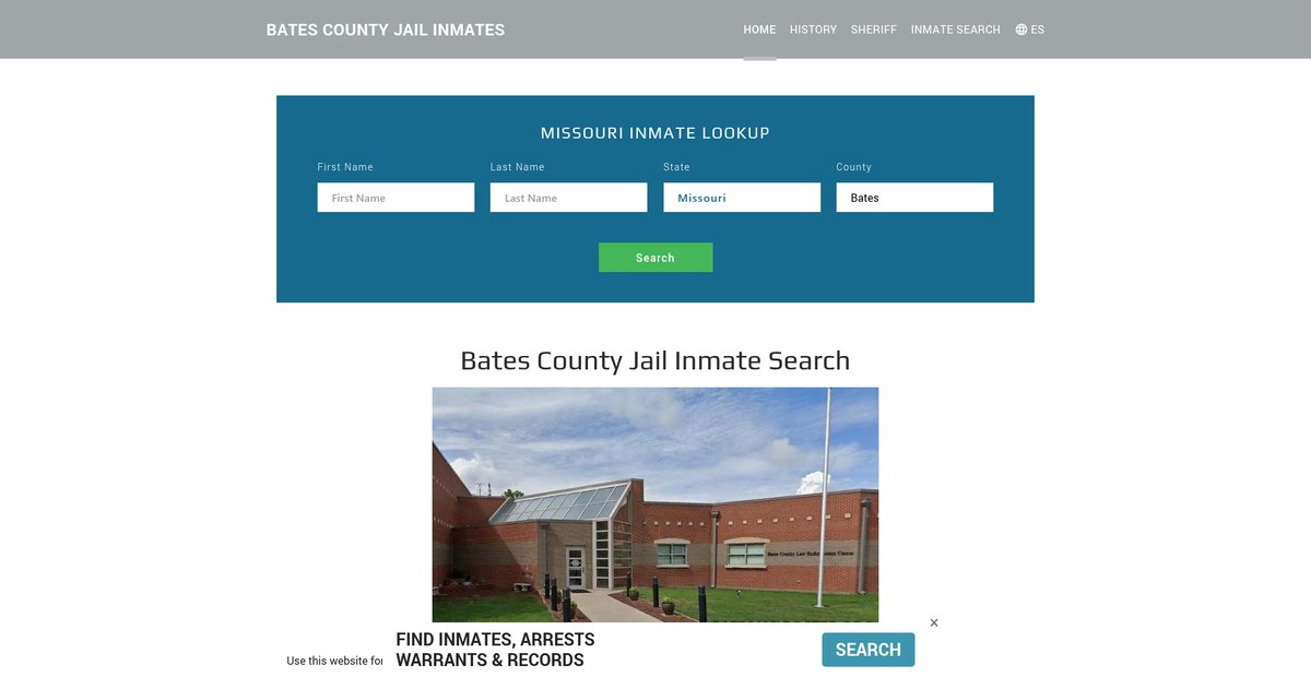 Preview of batesjailroster.org