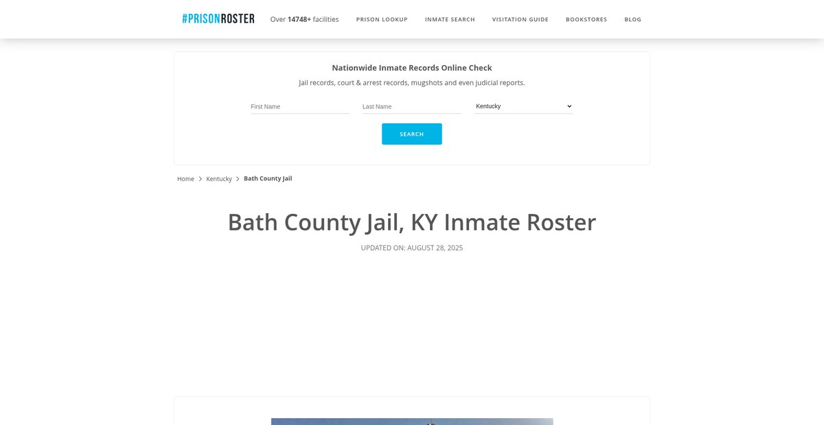Preview of prisonroster.com