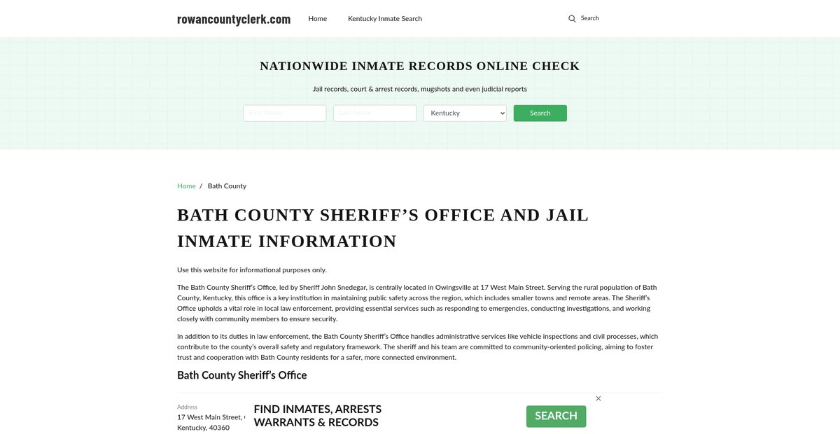 Preview of rowancountyclerk.com
