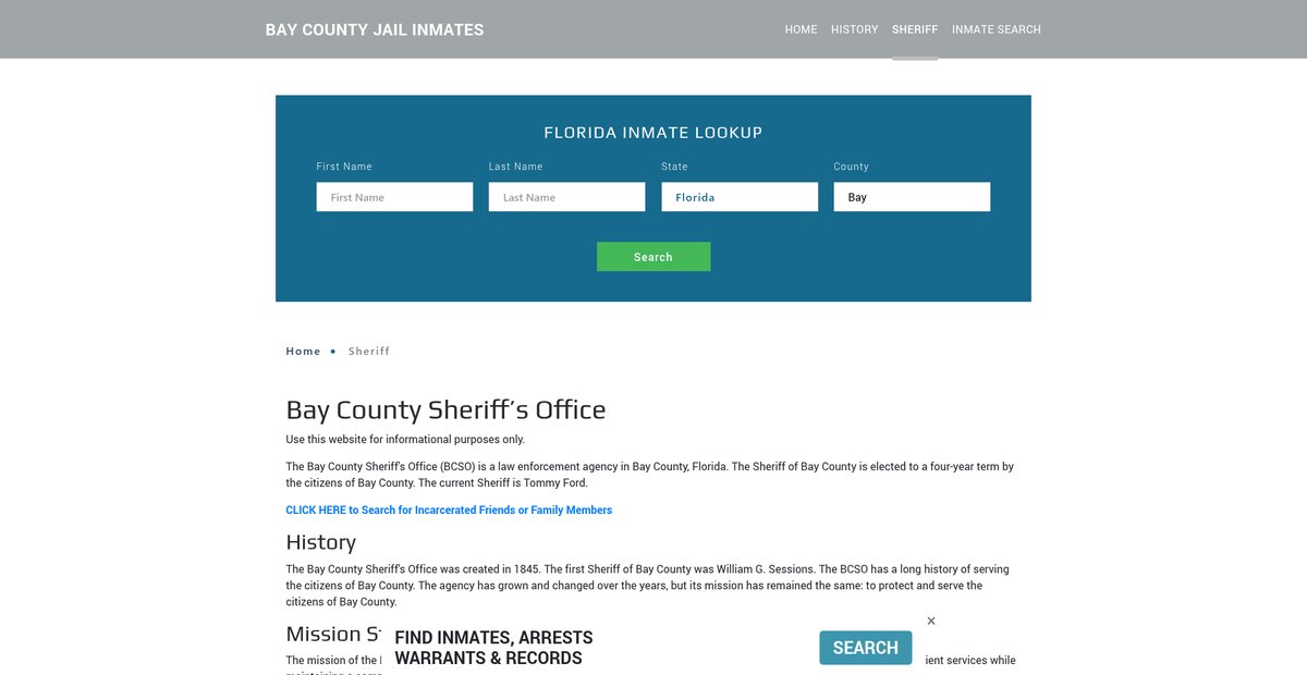 Preview of bayjailroster.org