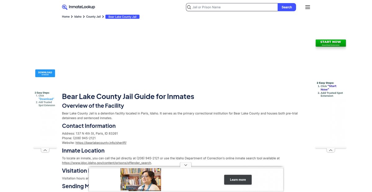 Preview of inmate-lookup.org