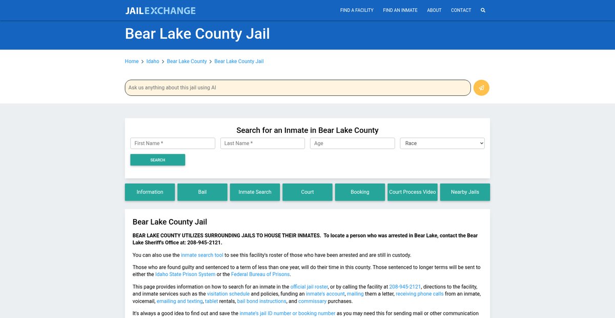 Preview of jailexchange.com