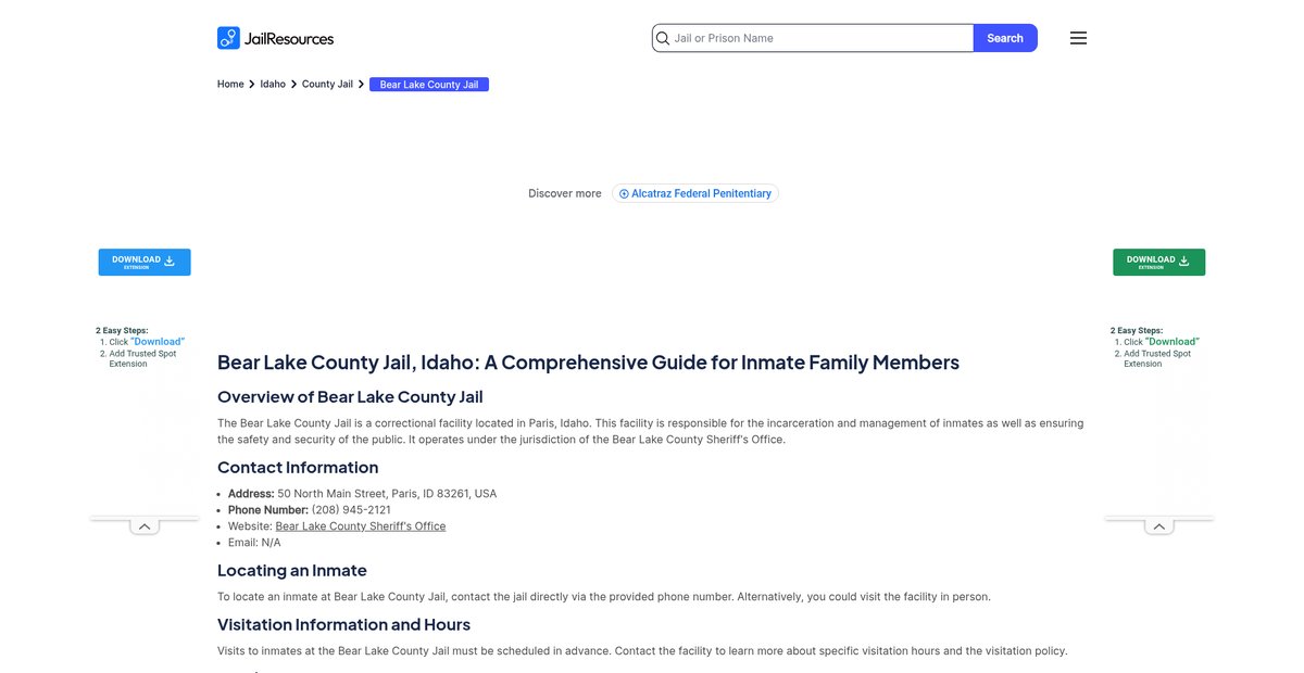 Preview of jailresources.com