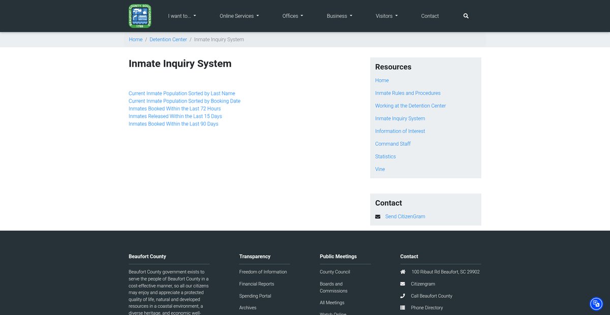 Preview of beaufortcountysc.gov