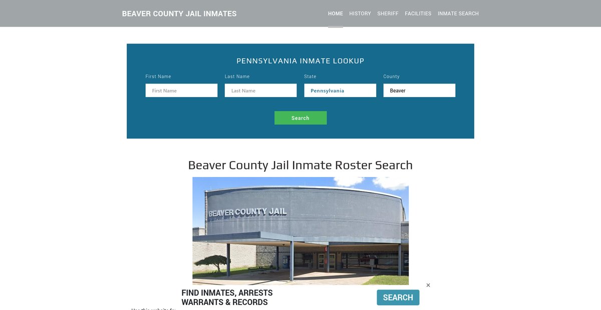 Preview of beaverjailroster.org