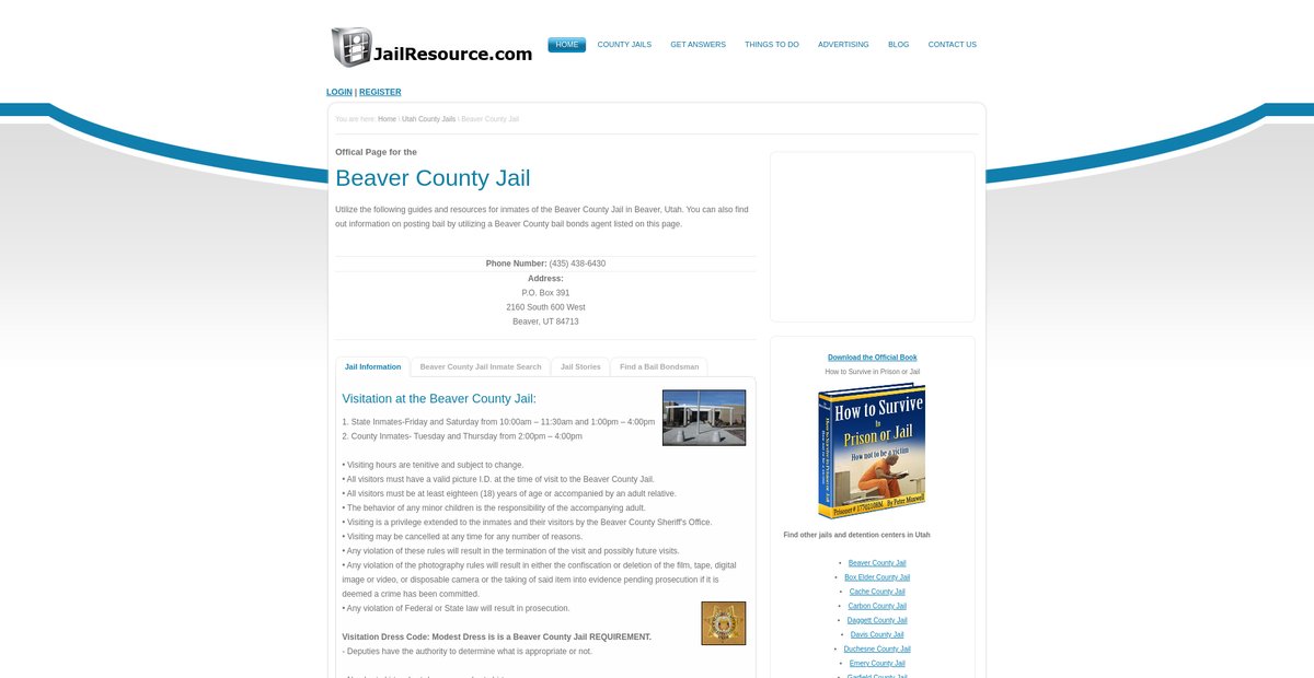 Preview of jailresource.com