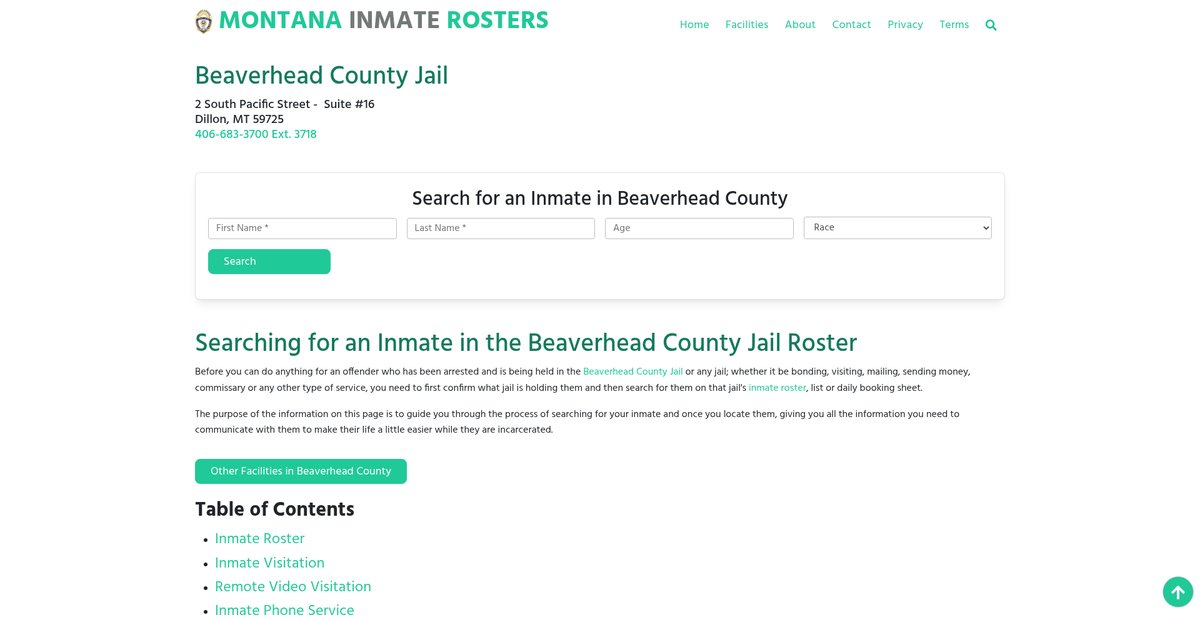 Preview of montanainmaterosters.org