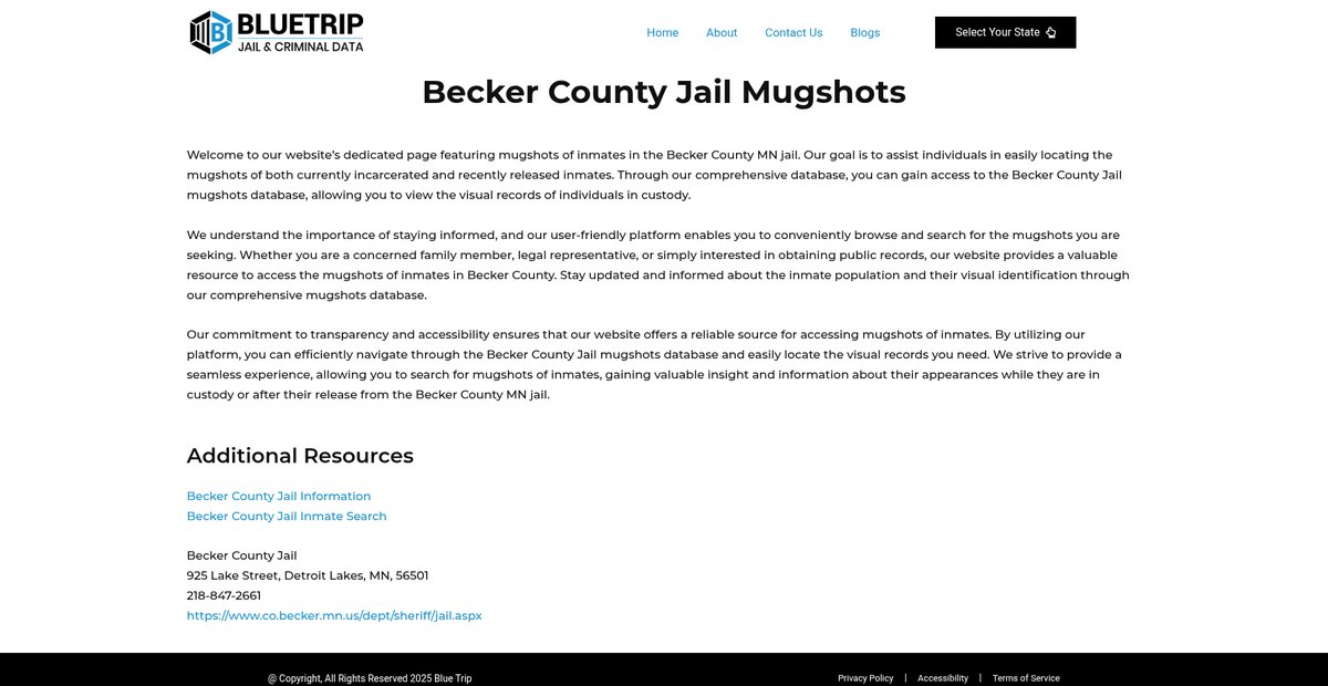 Preview of bluetrip.org