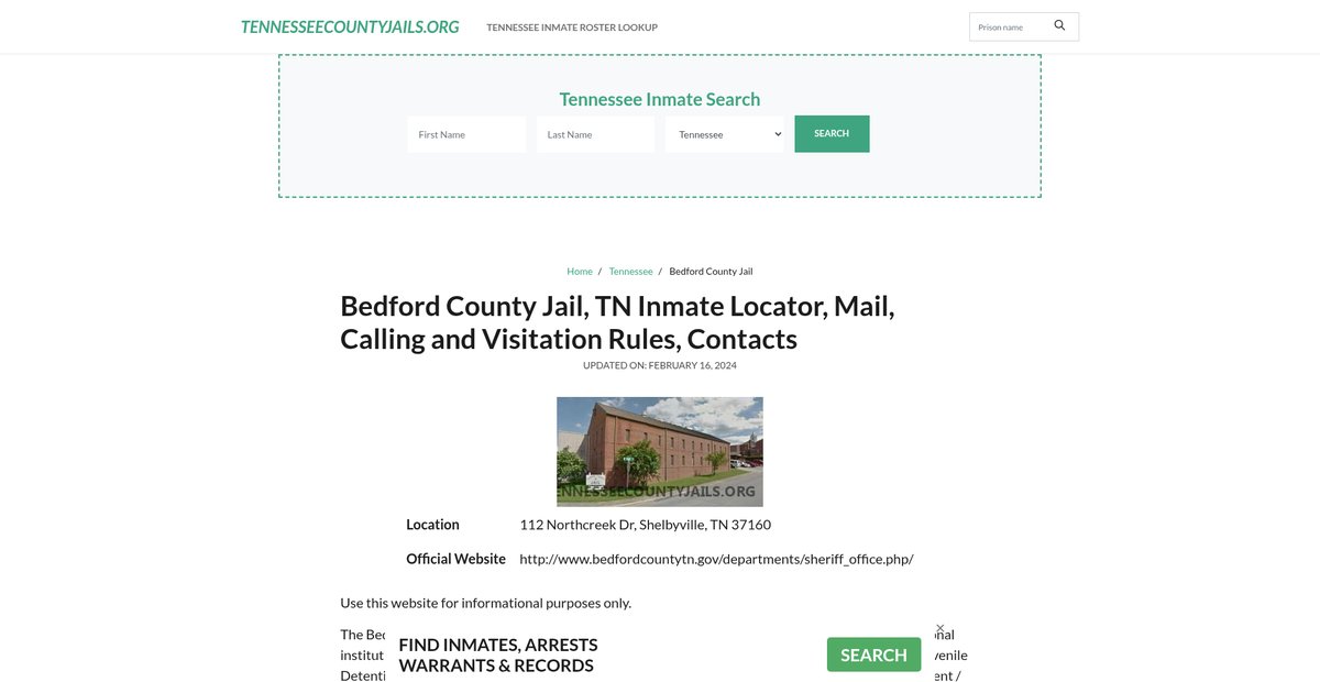 Preview of tennesseecountyjails.org