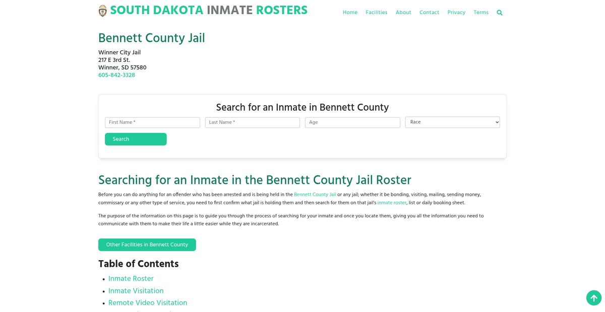 Preview of southdakotainmaterosters.org