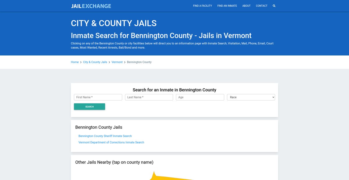 Preview of jailexchange.com