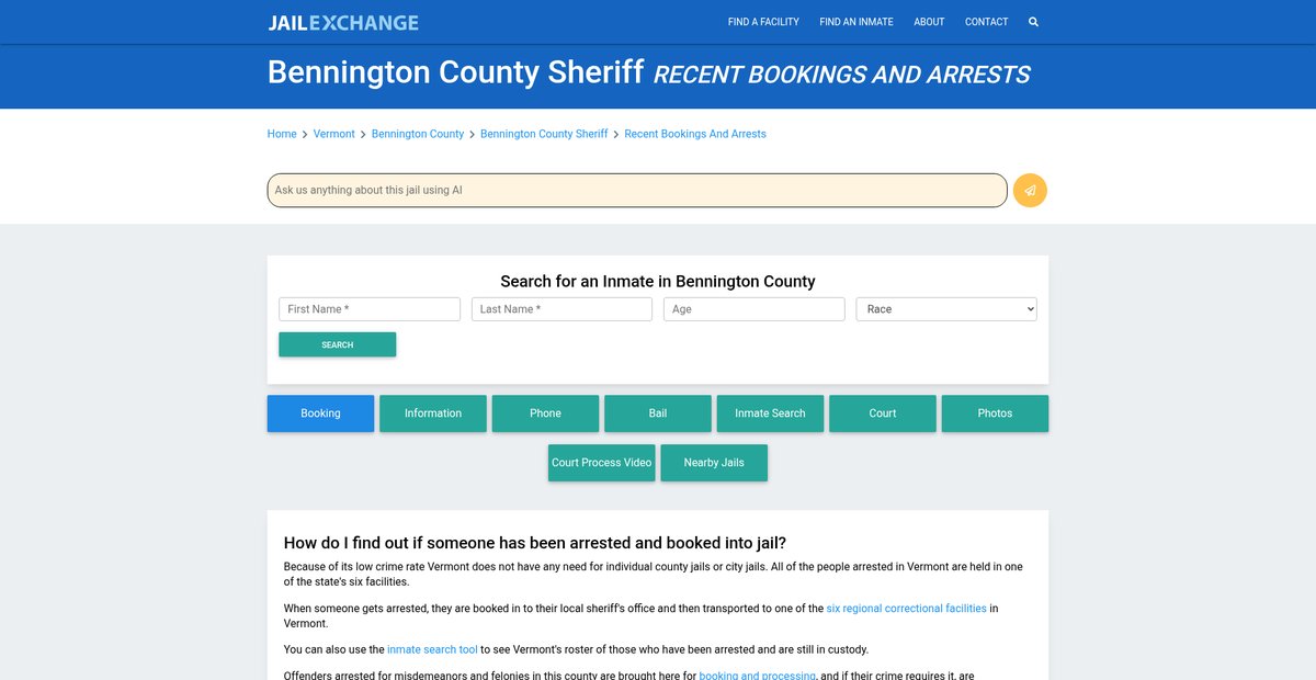 Preview of jailexchange.com