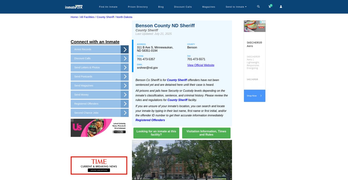 Preview of inmateaid.com