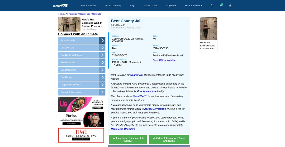 Preview of inmateaid.com