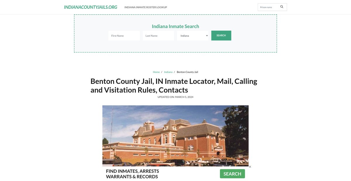 Preview of indianacountyjails.org