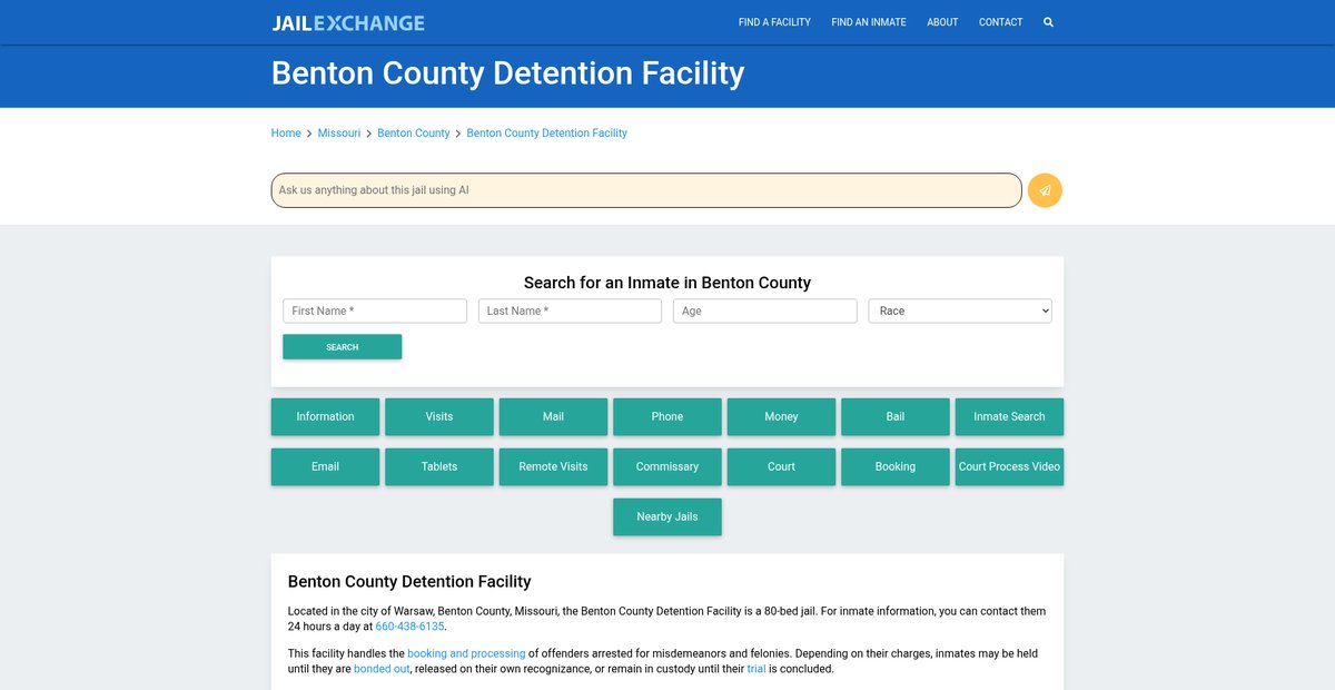 Preview of jailexchange.com