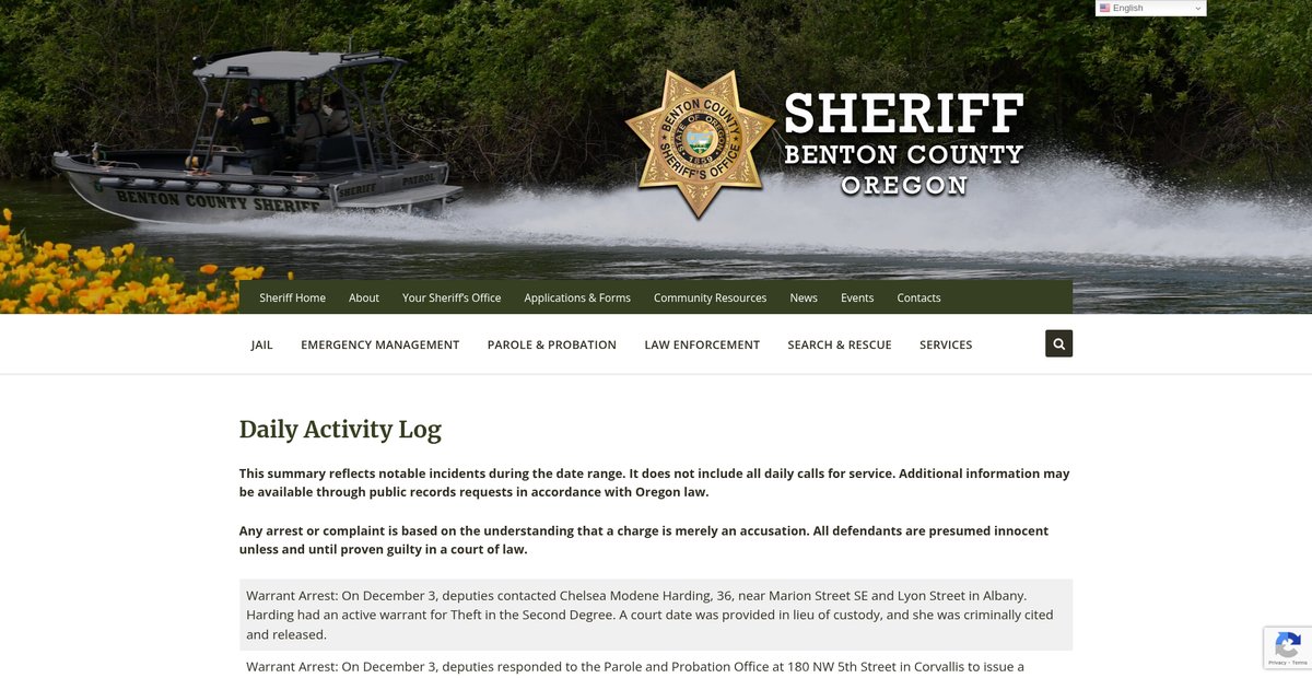 Preview of sheriff.bentoncountyor.gov