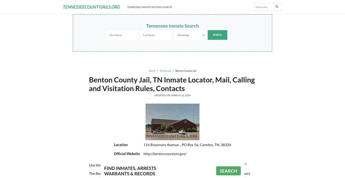 Preview of tennesseecountyjails.org