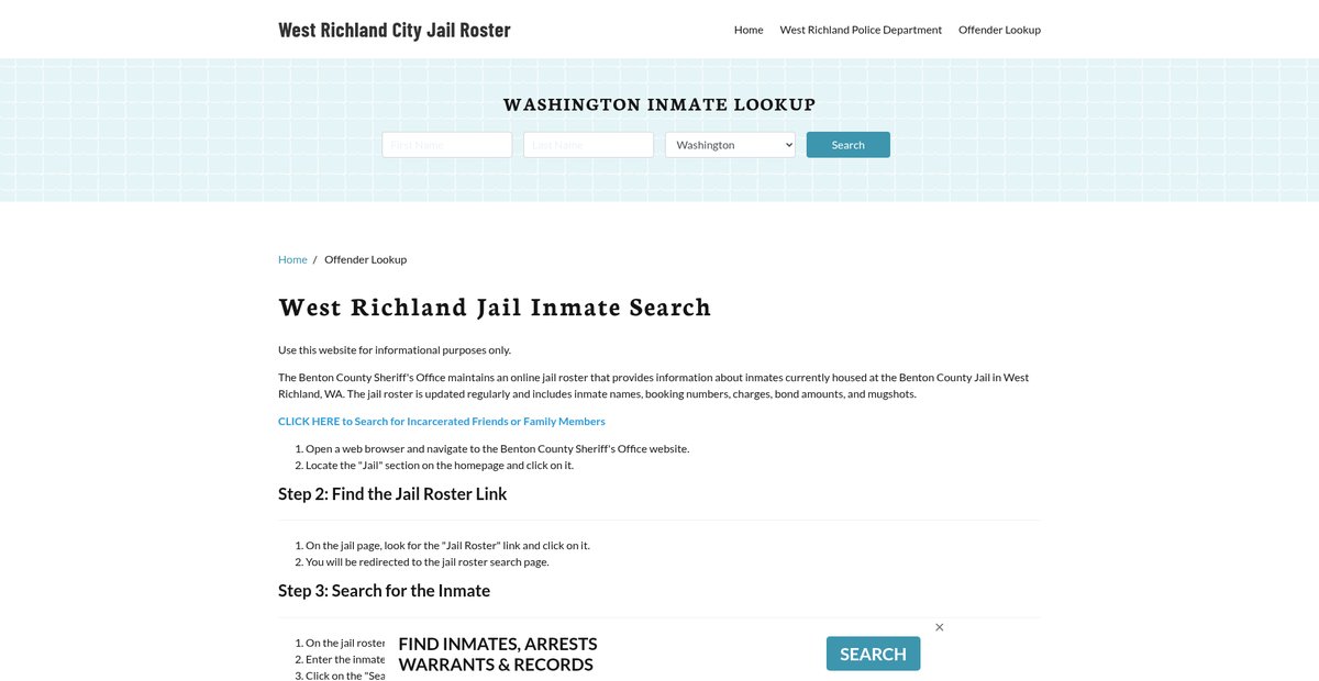 Preview of westrichlandcityjail.org