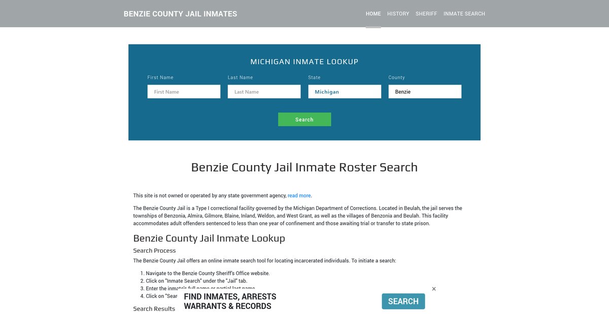 Preview of benziejailroster.org