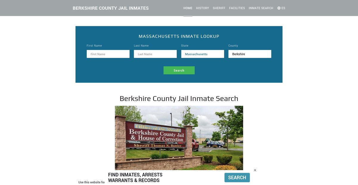 Preview of berkshirejailroster.org