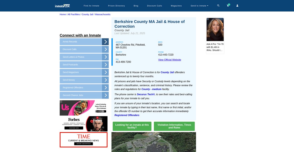 Preview of inmateaid.com