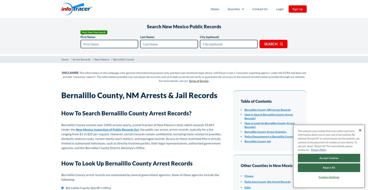 Preview of infotracer.com