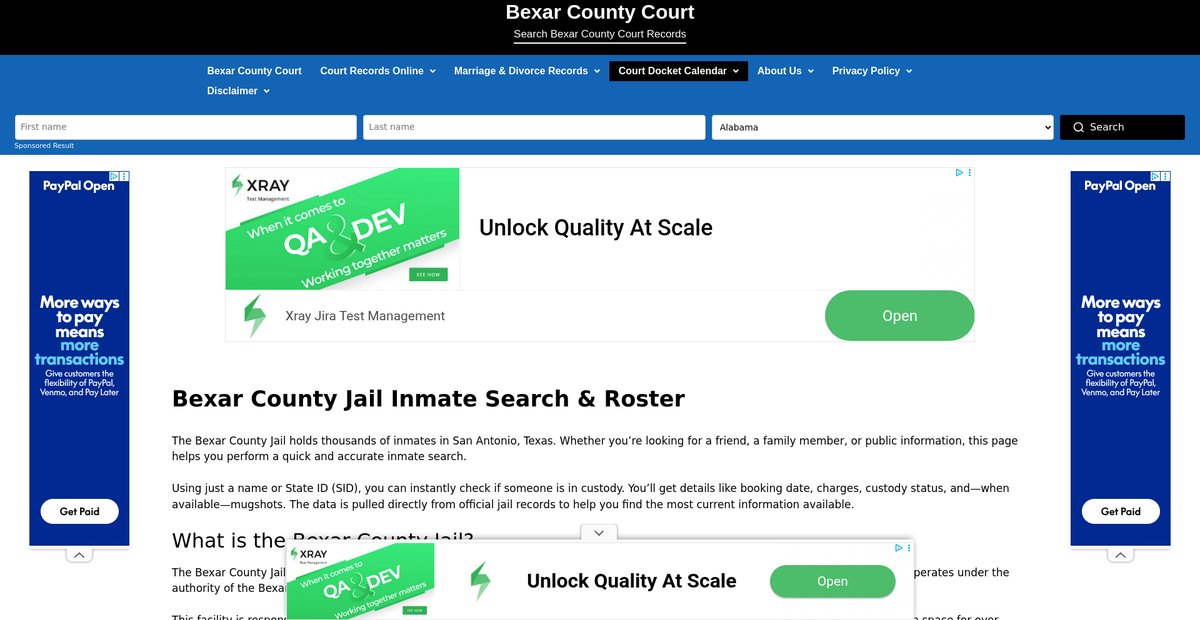 Preview of bexarcountycourt.us